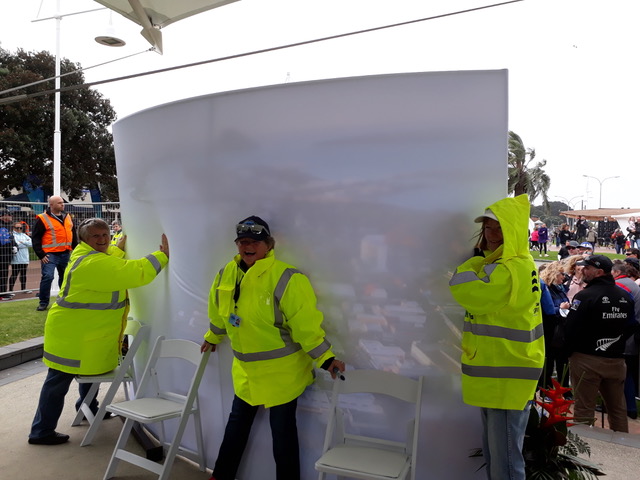 Americas cup behind the scene